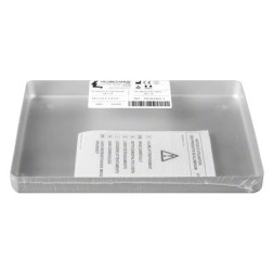 PLATEAU ALU 18 X 14CM GRIS