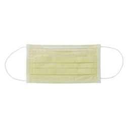 MASQUE A ELASTIQUE PROTECT 3 VERT CITRON MONOART X50 217120