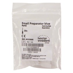 EMBOUTS PLASTIQUES REF 533666 VIVADENT PAR 20 TRANSPARENT