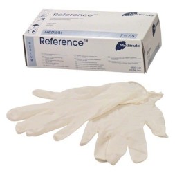 GANTS LATEX POUDRES TAILLE M X100 MEDITRADE 1121M