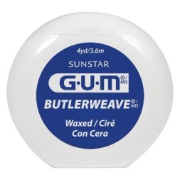 GUM BUTLER SOIE  WAXED FIL DENTAIRE CIRE 3.6 M X1  1115