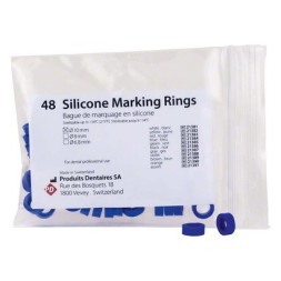 BAGUES DE MARQUAGE BLEUES Ø10MM X48 PD 21384