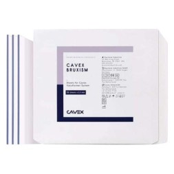 PLAQUES 2MM BRUXISME X25 REF VT027 CAVEX 