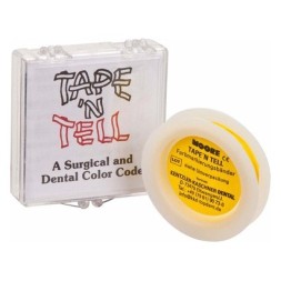 ADHESIF TAPE N'TELL JAUNE ROULEAU 320CM REF AUX-261