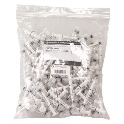 SERINGUE PLAST. 1.2 ML UP157  PAR 100  ULTRADENT