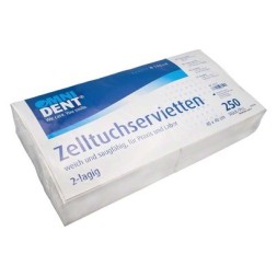 SERVIETTES OMNI 2 PLIS BLANC 40X40 PA 250