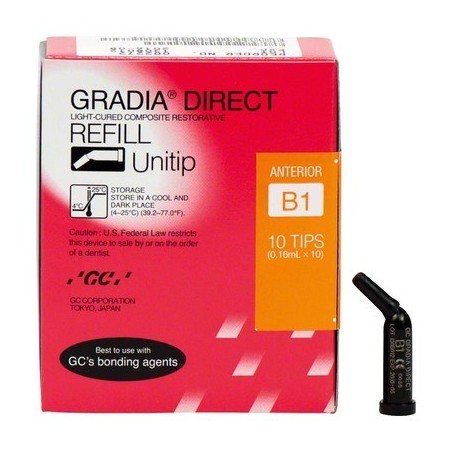 GRADIA DIRECT UNITIPS B1 X10  REF 002272 