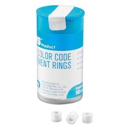 IMS ANNEAU COULEUR X50 NORMAL IMS-1282 BLANC HUFRIEDY