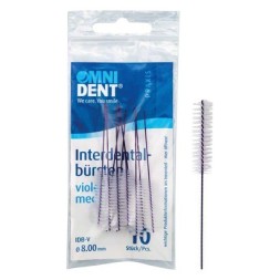 BROSSES INTERDENTAIRES OMNI V IOLETTES MOYENNES BTL 10 