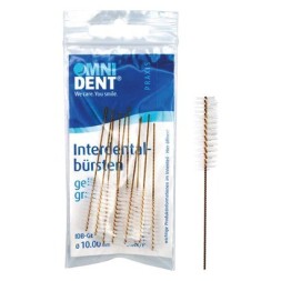 OMNI BROSSES INTERDENTAIRES J AUNE GRAND BTL 10
