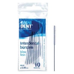 OMNI BROSSES INTERDENTAIRES B LEU FIN BTL 10