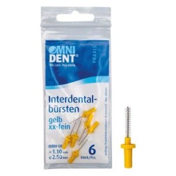 BROSSES INTERDENTAIRES OMNI P OUR SUPPORT JAUNE XX-FIN BTL