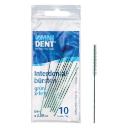 BROSSES INTERDENTAIRES OMNI V ERT XFIN BTL 10