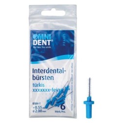 BROSSES INTERDENTAIRES OMNI P OUR SUPPORT TURQUOISE XXXXXXX