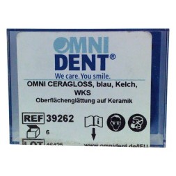 OMNI CERAGLOSS RA BLEU CALICE 6MM PA 6 