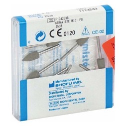 POLISSOIR CERAMIQUE FLAMME FG PRE-POLISSAGE 253B SHOFU 