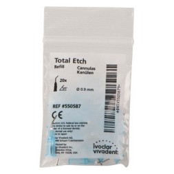 TOTAL ETCH CANULES METAL REF  550587 PAR 20 