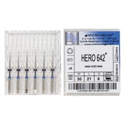 HERO 642 METAL N° 30 L21MM 6% X6 MICRO MEGA REF 20136112