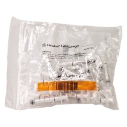 SERINGUE PLAST. 1.2 ML UP124  PAR 20  ULTRADENT  UP124