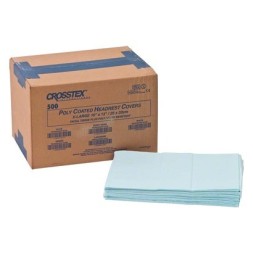 POCHETTES TETIERES CROSSTEX BLEUES - BOITE DE 500 REF L3BL 