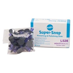 DISQUE SUPER SNAP L528 VIOLET MOYEN  SHOFU BTE DE 50