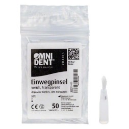 PINCEAU JETABLE OMNI TRANSPAR ENT BLANC DOUX PA 50 