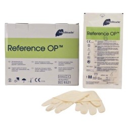 GANTS STERILES POUDRES LATEX  REFERENCE T6 X50 PAIRES 93216