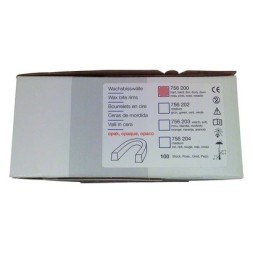 CIRE EN BOURRELETS ROSE DURE COURBES REF 756200 ERKODENT 