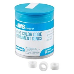 IMS ANNEAU COULEUR X50 GRAND IMS-1282L BLANC HUFRIEDY