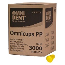 GOBELETS X3000  JAUNE 18 CL PAR 3000