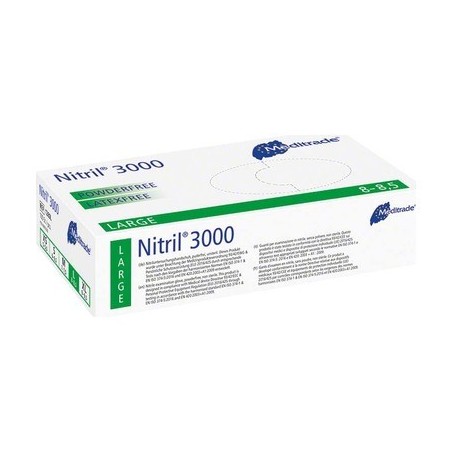 GANTS NTRILE 3000 PETIT BLANC BTE DE 100 MEDITRADE 1280L 