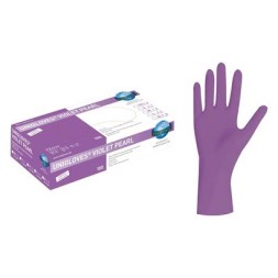 GANTS NITRILE VIOLET XSMALL X100 UNIGLOVES 4801