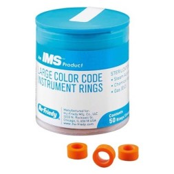 BAGUES MARQUAGE ORANGE MAXI 50 PCS HU FRIEDY IMS1283L 