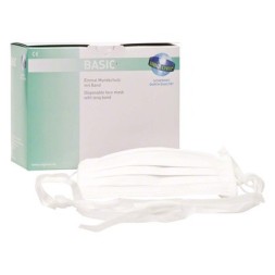 MASQUES UNIGLOVES BASIC OP BLANC LANIERES X50