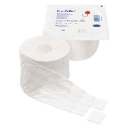 COMPRESSE PUR-ZELLIN ROULEAUX 4X5CM HARTMANN REF 143213 