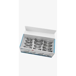 KIT 12 PORTE-EMPREINTES INOX PERF NON RET CLASSIQUE6003/KIT