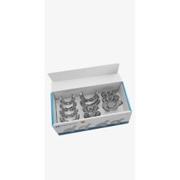 KIT DE 11 P.E INOX EDENTE MEDESY REF 6011/KIT 
