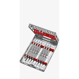 KIT 7 CURETTES IMPLANTAIRES TITANE 1671/3 MEDESY