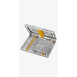 KIT 10 OSTEOTOMES CONCAVES 1322/KIT MEDESY