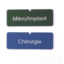 IMS PLAQUE D'IDENTIFICATION IMCO-C3 ORANGE HUFRIEDY
