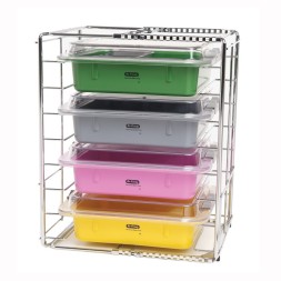 ETAGERE AJUSTABLE POUR 4 TUBS HU FRIEDY IMS 1434 