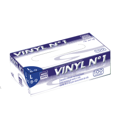 GANTS VINYLE NON POUDRES TAILLE M X100 MEDISTOCK A1026 