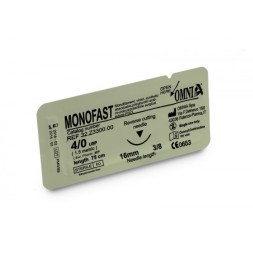 SUTURE PGCL 75CM 4/0 CUTTING P 16MM 3/8 REF 32.Z3300.00 OMNIA