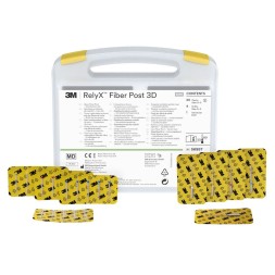 3M™ RelyX™ Fiber Post 56860, tenons en fibre de verre, coffret d'introduction 