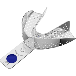 PORTE EMPREINTE INOX PERFORE BAS L6 REF 2801-L6ASA 