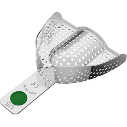 PORTE EMPREINTE INOX PERFORE HAUT U5 REF 2801-U5 ASA 