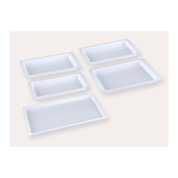 PLATEAUX JETABLES LISSES SANS COMPARTIMENT