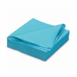 SERVIETTES BLEU AZUR 30X30 2 PLIS X 3200 NAP REF 101101