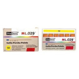 POINTES GUTTA ISO 2% N°50 X120 DIADENT ML 101-610