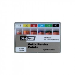 POINTES GUTTA ISO 6% N°30 X60 DIADENT ML 159-606